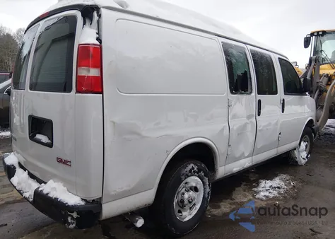 2024 GMC Savana Cargo Rwd 2500 Regular Wheelbase Work Van from USA, damaged, VIN 1GTW7AFP2R1185059
